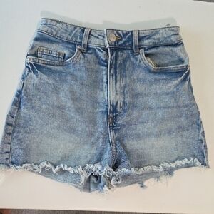 Divided Blue Jean Shorts Vintage-Inspired Relaxed Fit